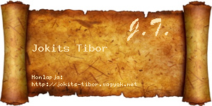 Jokits Tibor névjegykártya